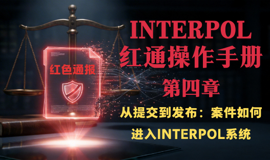 INTERPOL 红通操作手册｜第4章｜从提交到发布：案件如何进入INTERPOL系统
