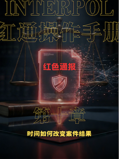 INTERPOL案件生命周期,红色通报生命周期,INTERPOL系统动量,红通自然消失原因,CCF时间因素