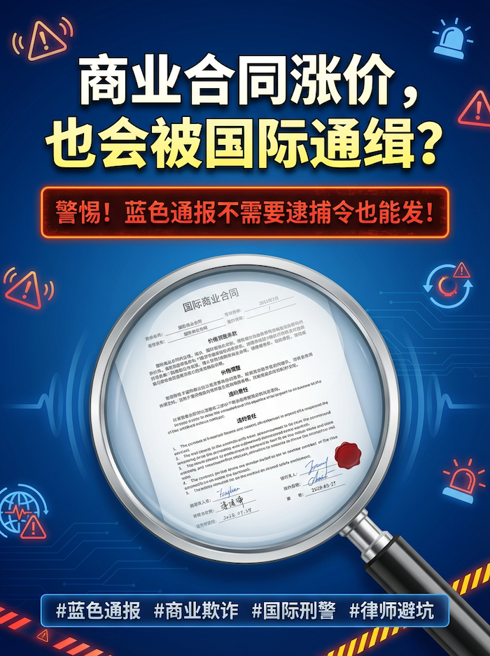 蓝色通报撤销,定位通报,刑事欺诈,商业纠纷刑事化,伪造文件,嫌疑人身份,刑事调查阶段,跨境合规风险,目的合法性审查,律师申诉 蓝色通报撤销,定位通报,刑事欺诈,商业纠纷刑事化,伪造文件,嫌疑人身份,刑事调查阶段,跨境合规风险,目的合法性审查,律师申诉