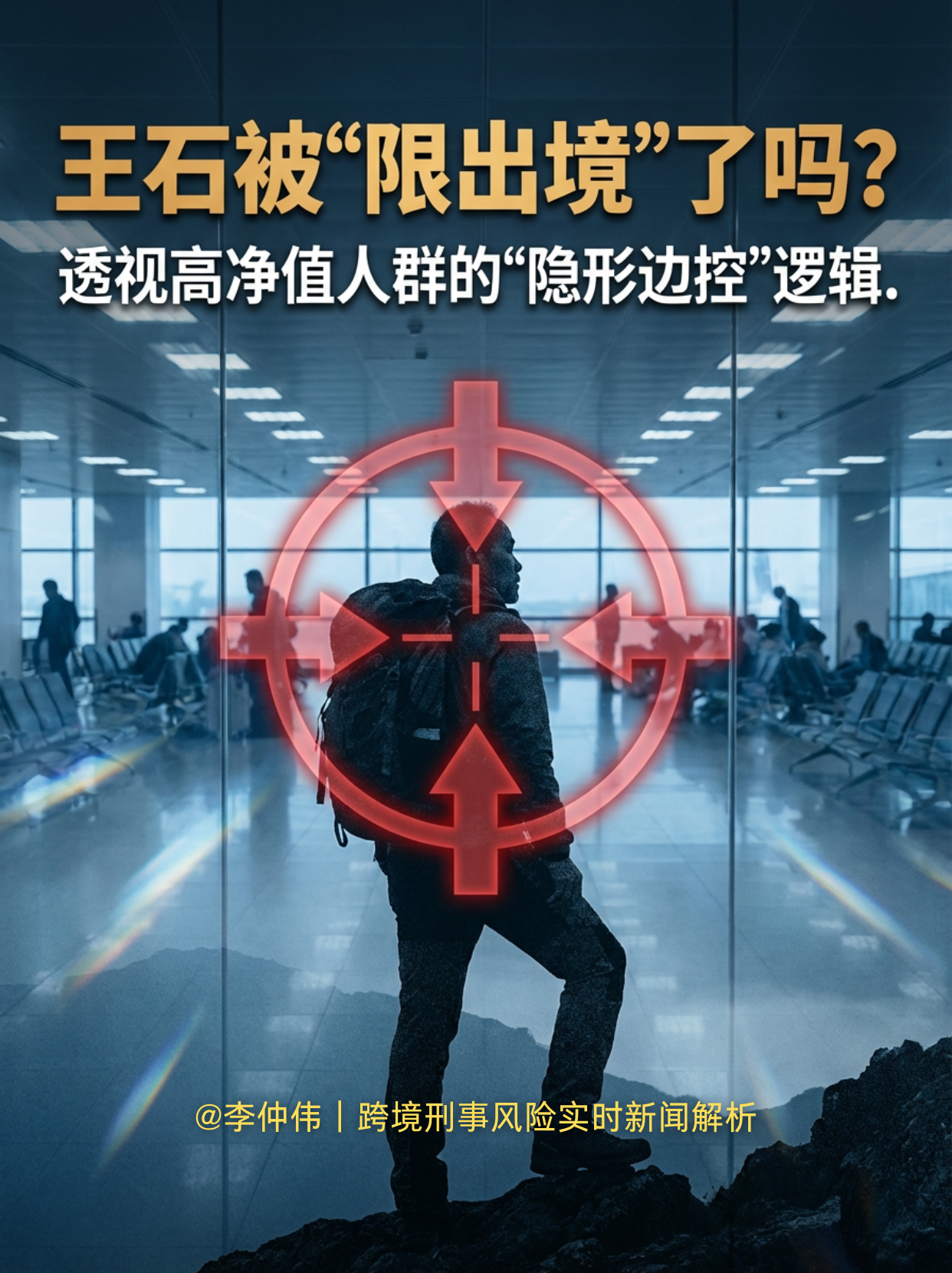边控风险,高净值人士,企业家风险,跨境刑事,合规管理,限制出境,法律风险,资产安全,行动自由 边控风险,高净值人士,企业家风险,跨境刑事,合规管理,限制出境,法律风险,资产安全,行动自由