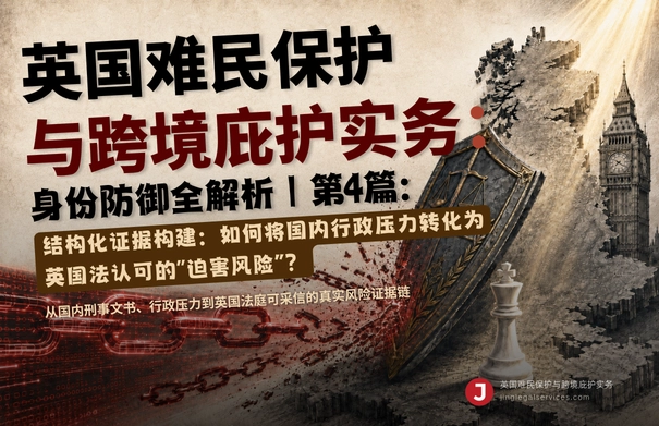 英国难民保护与跨境庇护实务：身份防御全解析10讲 | 第4篇：结构化证据构建：如何将国内行政压力转化为英国法认可的“迫害
