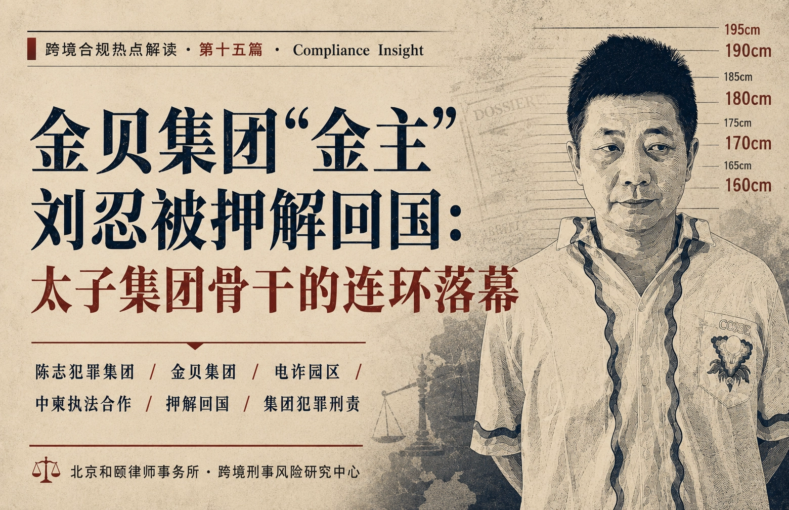 金贝集团“金主”刘忍被押解回国：太子集团骨干的连环落幕