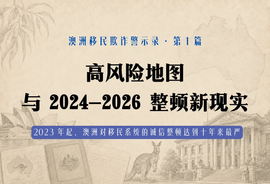 高风险地图与 2024-2026 整顿新现实