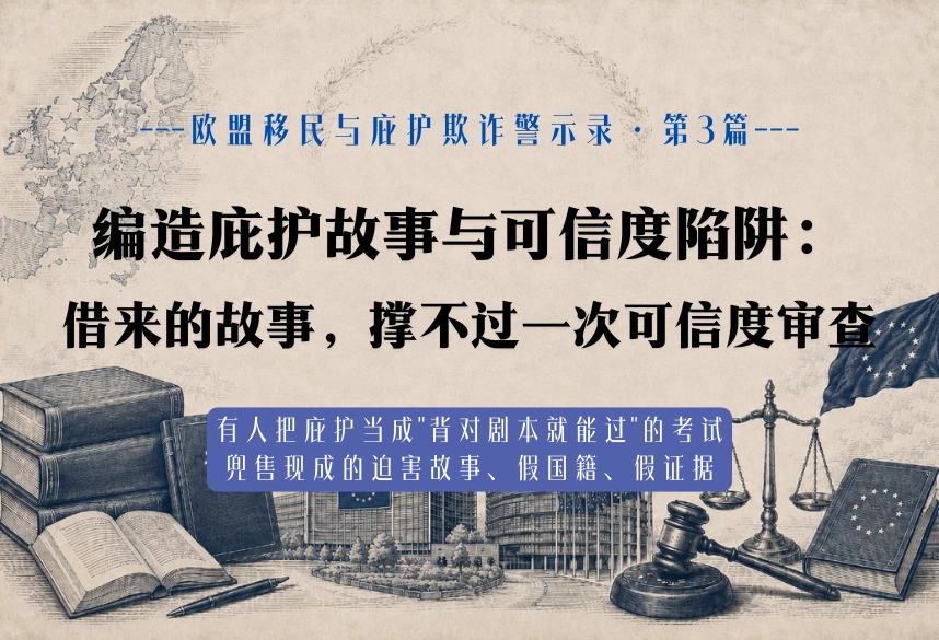 编造庇护故事与可信度陷阱：借来的故事，撑不过一次可信度审查