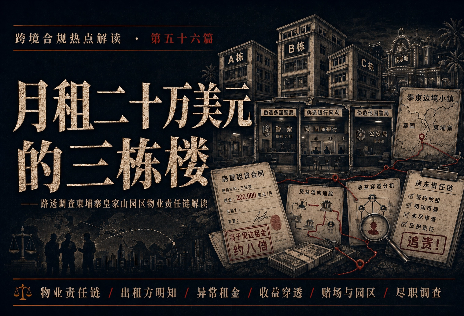 月租二十万美元的三栋楼——路透调查柬埔寨皇家山园区物业责任链