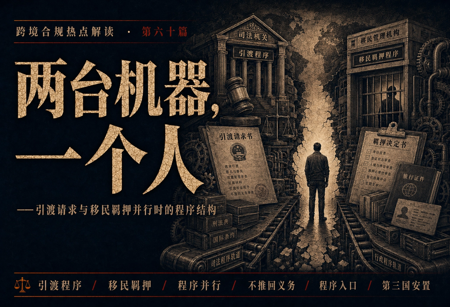 两台机器，一个人——引渡请求与移民羁押并行时的程序结构 · 