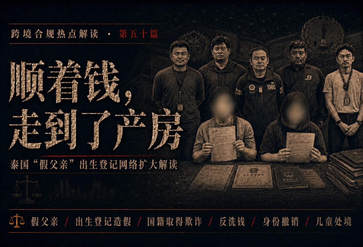顺着钱，走到了产房——泰国"假父亲"出生