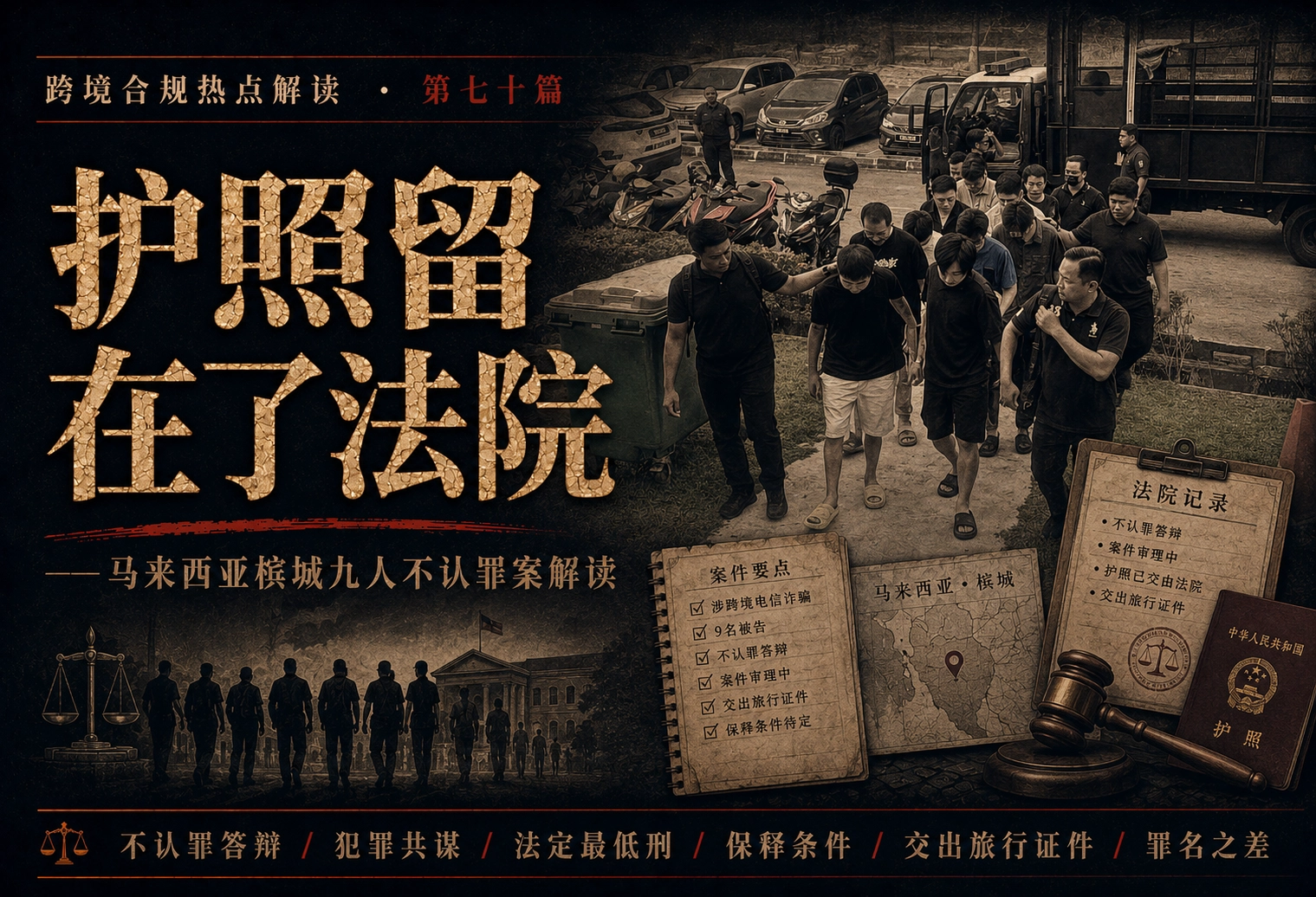 护照留在了法院——马来西亚槟城九人不认罪案解读 · 跨境合规