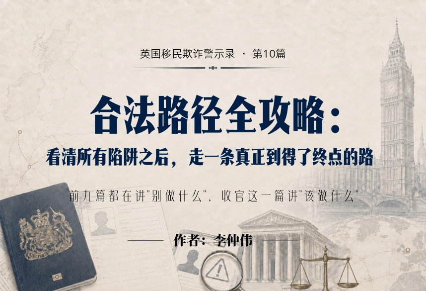 合法路径全攻略：看清所有陷阱之后，走一条真正到得了终点的路