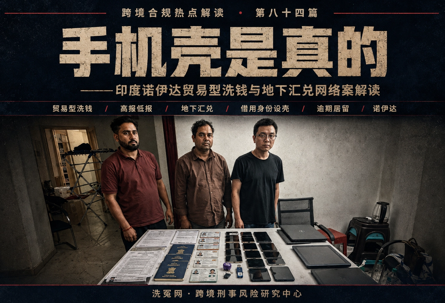 手机壳是真的——印度诺伊达贸易型洗钱与地下汇兑网络案解读 |