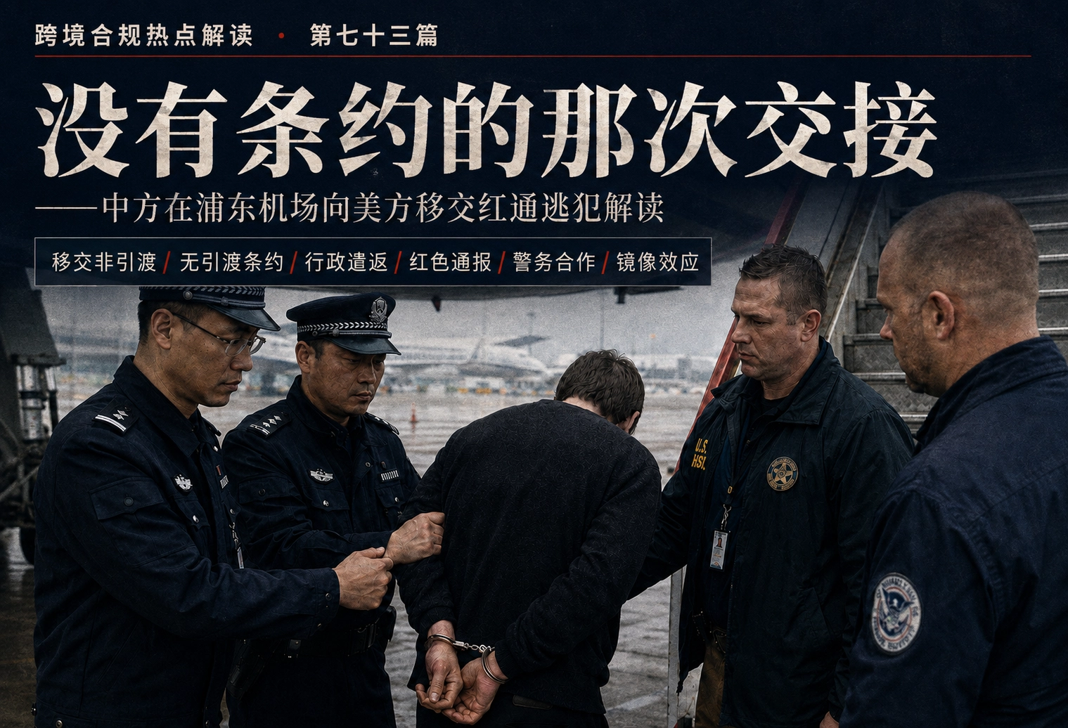 没有条约的那次交接——中方在浦东机场向美方移交红通逃犯解读 