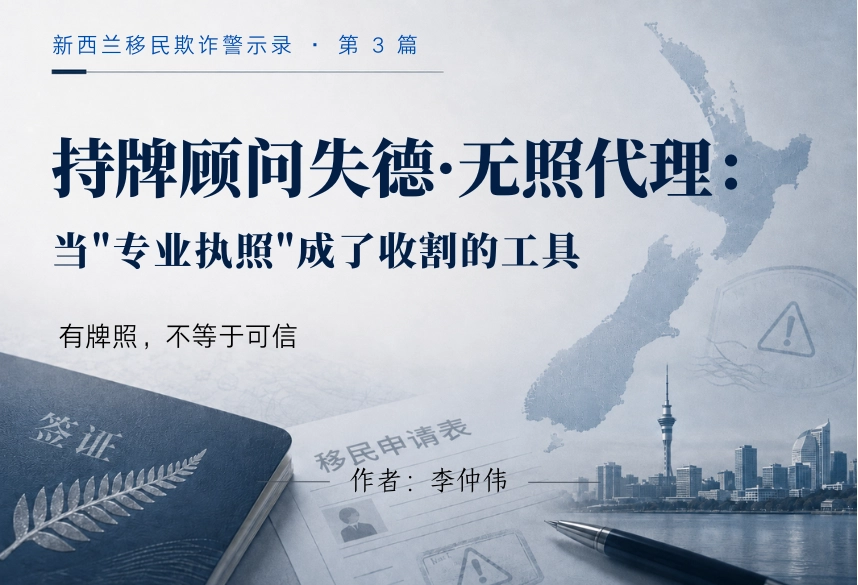 持牌顾问失德·无照代理：当"专业执照"成了收割的工具