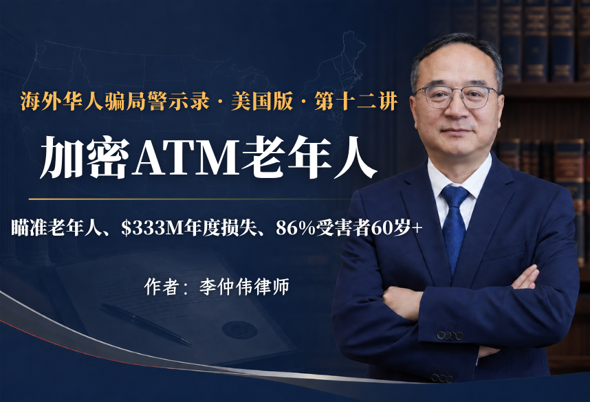 加密ATM老年人:瞄准老年人、$333M年度损失、86%受害者60岁+｜海外华人骗局警示录·美国版 第12讲